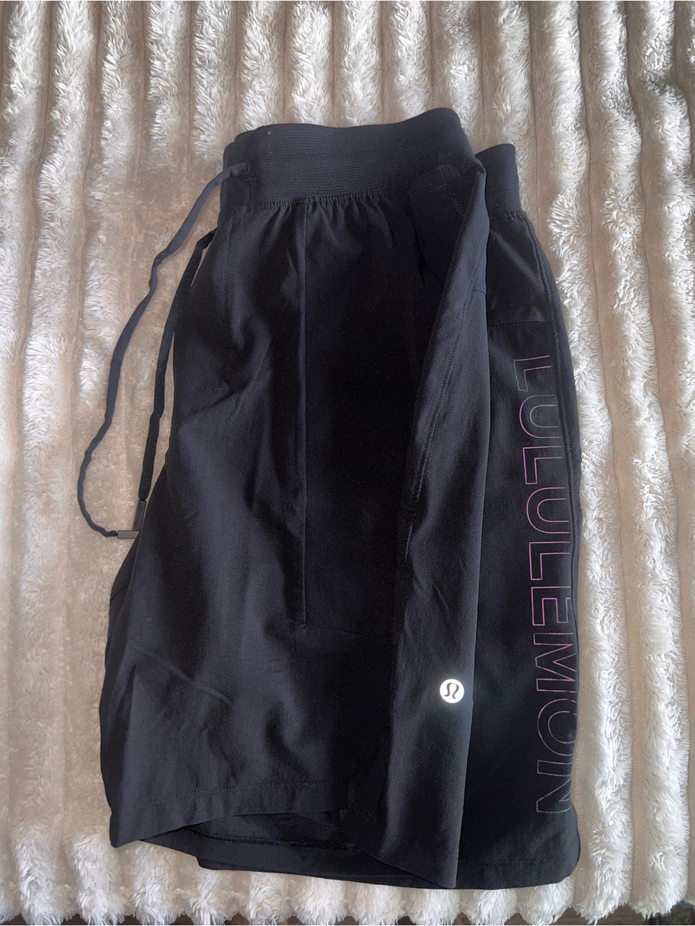 lululemon athletica Black Men’s Running Shorts